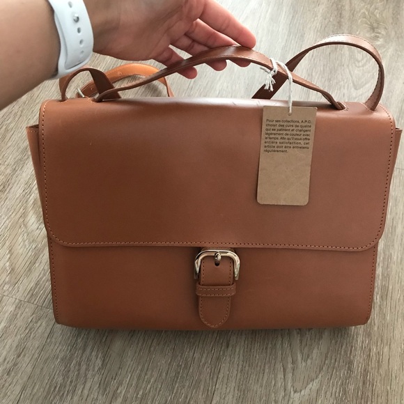 A.P.C. Handbags - A.P.C. Katy Shoulder Leather Bag